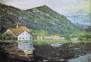 Wassily Kandinsky Hegyl to oil on canvas